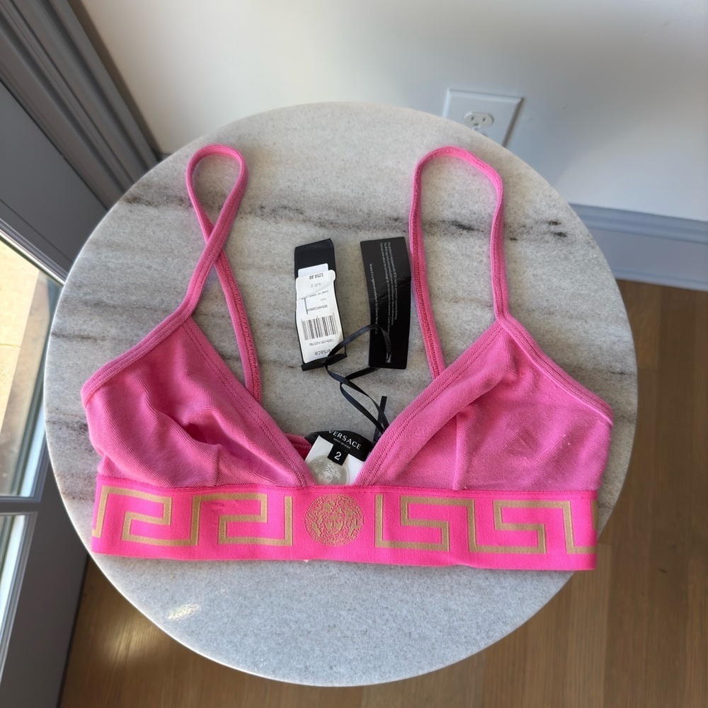 Versace Bikini Top Triangle Spugn - Picture 3 of 13